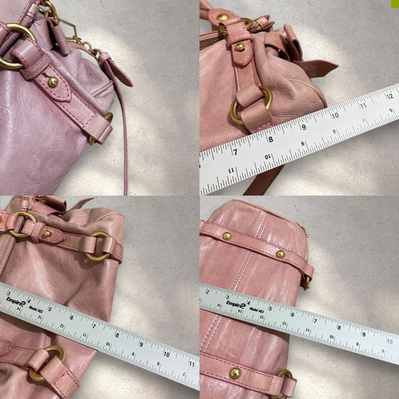 AUTHENTIC VTG Miu Miu Vitello Lux Mini Bow Bag in Loto Pink Leather - Picture 9 of 10